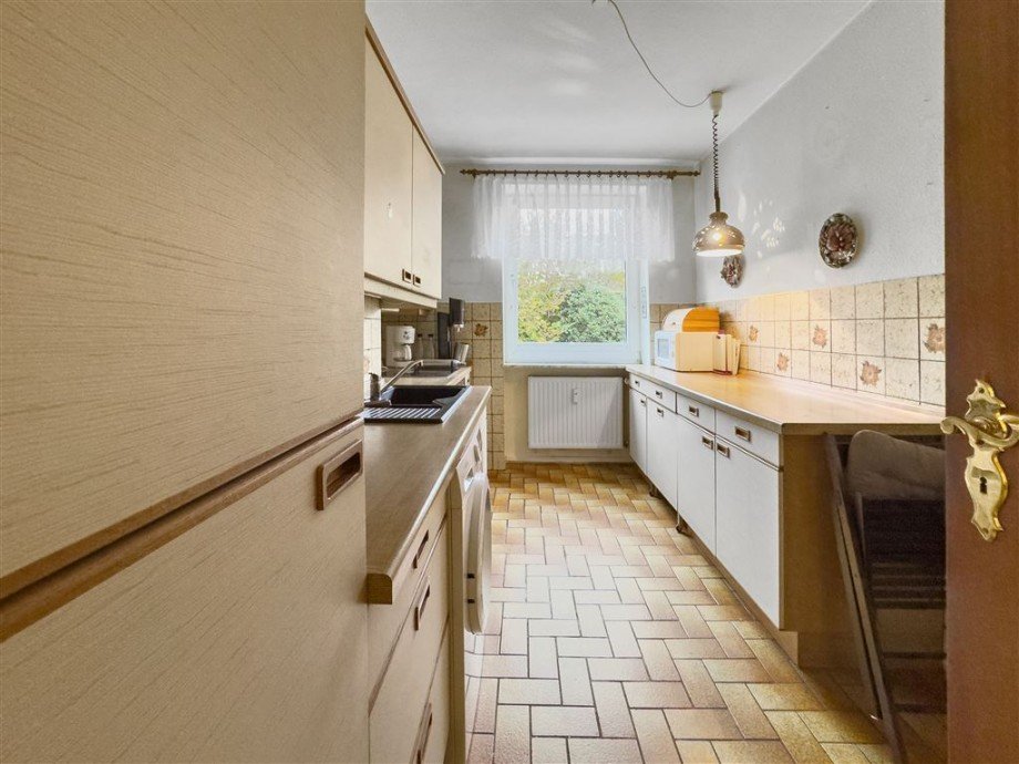 Einbauk�che mit Ger�ten Erdgeschosswohnung Hamburg