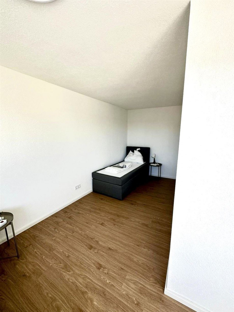 Im Schlafzimmer genug Platz f�r kuschelige Stunden Etagenwohnung Rentweinsdorf
