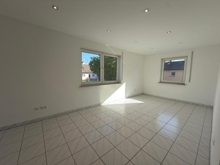 Schlafzimmer mit Deckenspots Wohnung Walsdorf