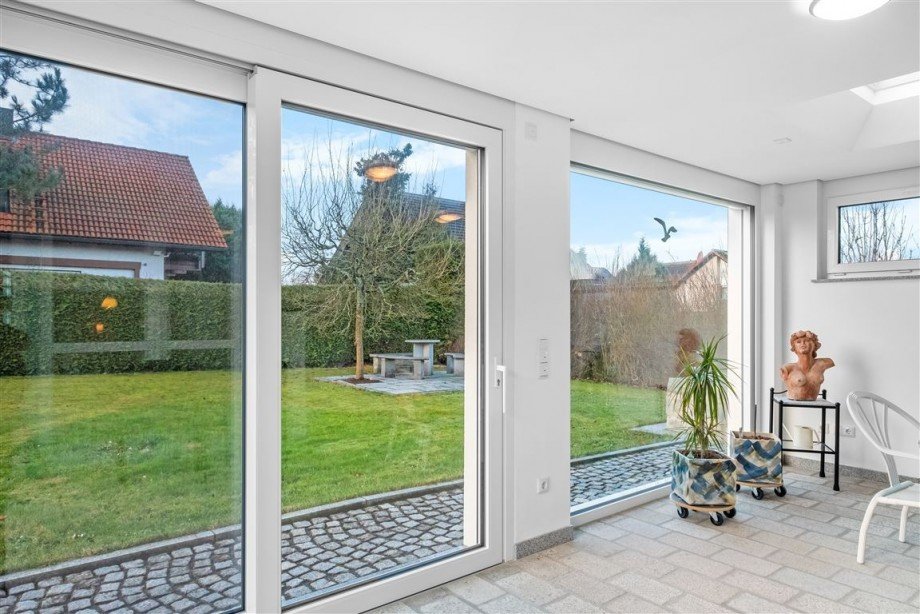 Der neue Wintergarten - ein Highlight des Hauses Haus Bischberg , Oberfr