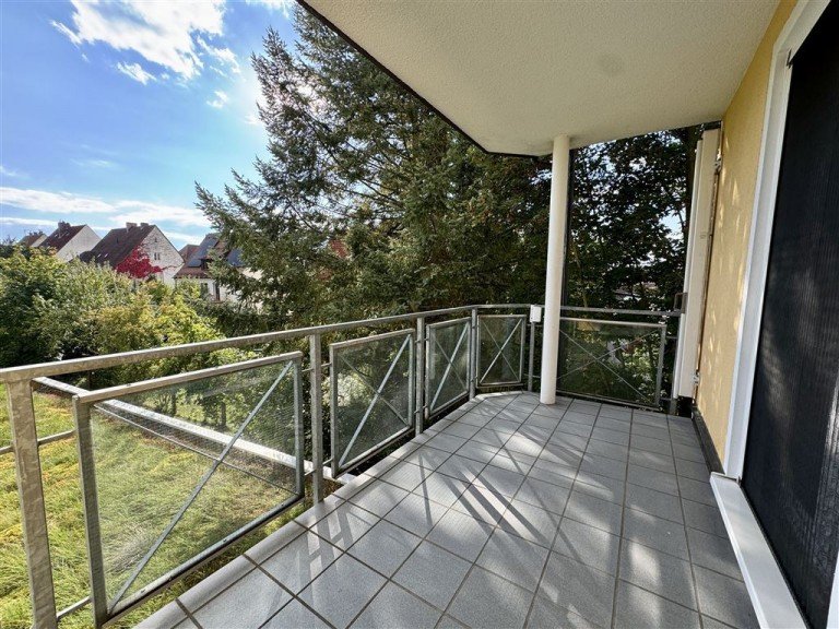 Sonnenbalkon mit Blick ins Gr�ne Kulmbach Etagenwohnung Ihr neues Zuhause: Sonnige 3-Zimmer-Wohnung mit Balkon und Wohlf�hlcharakter