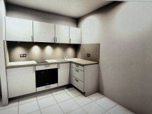 Visualisierung K�che Frisch renoviertes 1-Zimmer-Apartment mit Blick ins Gr�ne