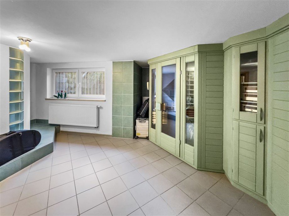 Sauna im Keller - die zuk�nftige Wellnessoase Haus Bischberg , Oberfr