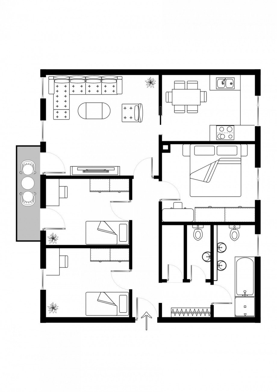 91690 Objekt 1 _Sonnefeld2 _Roal 1 Etagenwohnung Sonnefeld