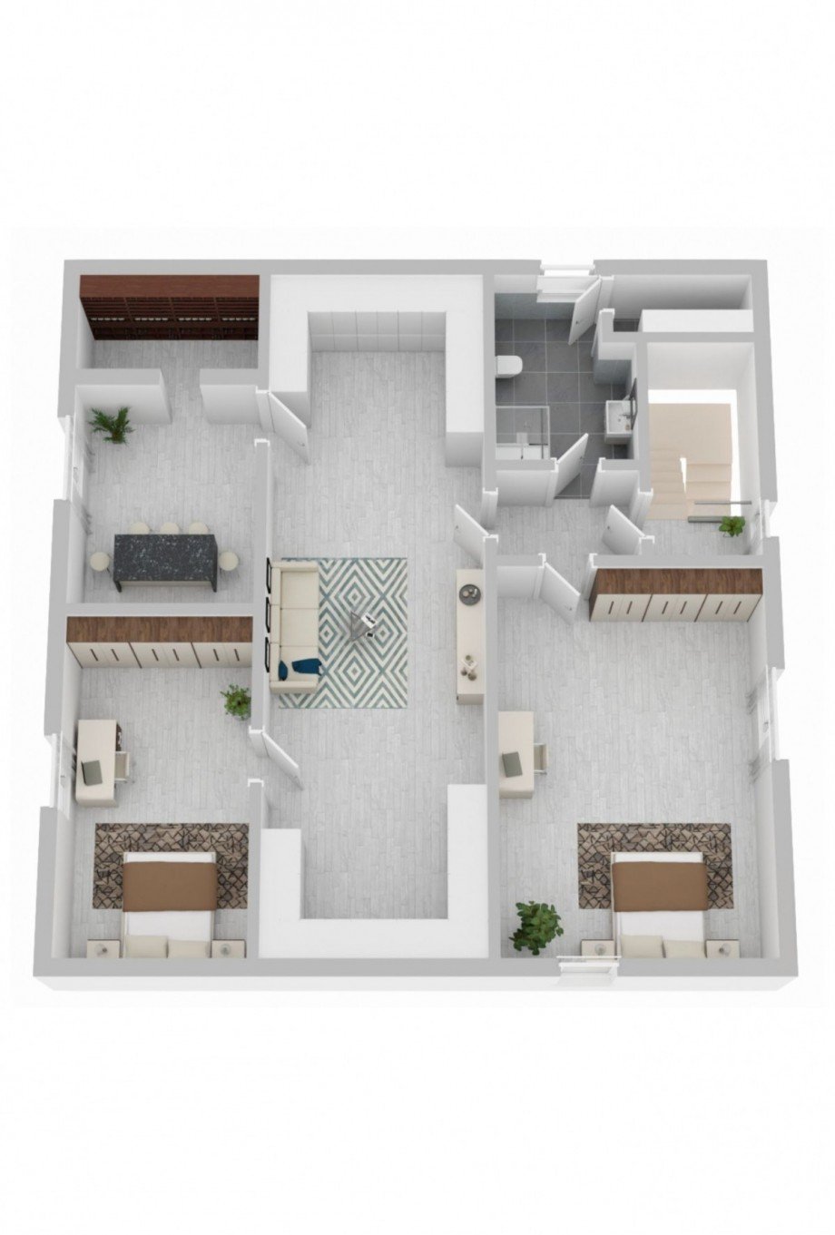 Grundriss_DG Zweifamilienhaus Bischberg