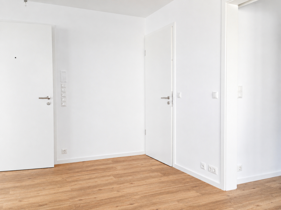 Eingangsbereich mit klarer Raumaufteilung Etagenwohnung Eltmann
