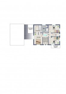 OG Modernes Einfamilienhaus mit Gartenprojekt in Gerach