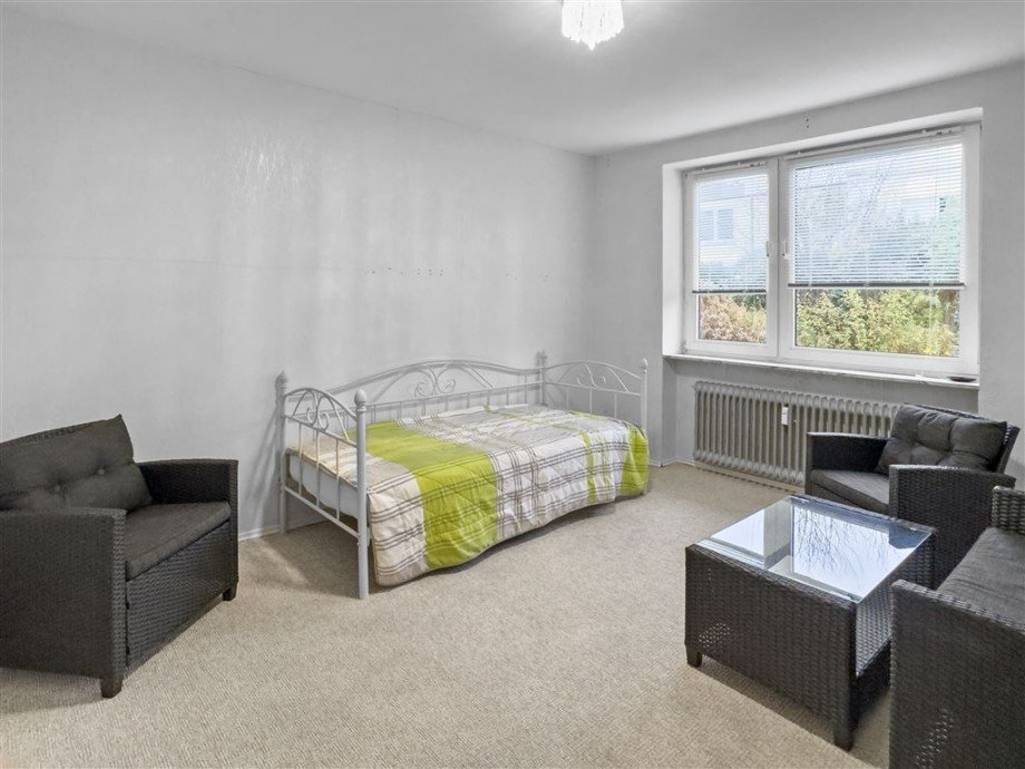 Schlafzimmer h�hergelegen und nicht einsehbar Erdgeschosswohnung Hamburg