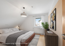 VISUALISIERUNG - Schlafzimmer OG Platz f�r die ganze Familie - Gro�z�giges Haus in ruhiger Lage in Kemmern