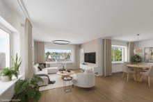 Visualisierung Wohnzimmer Zwei Wohneinheiten und Raum f�r mehr - Mehrfamilienhaus mit Potenzial in Bischberg