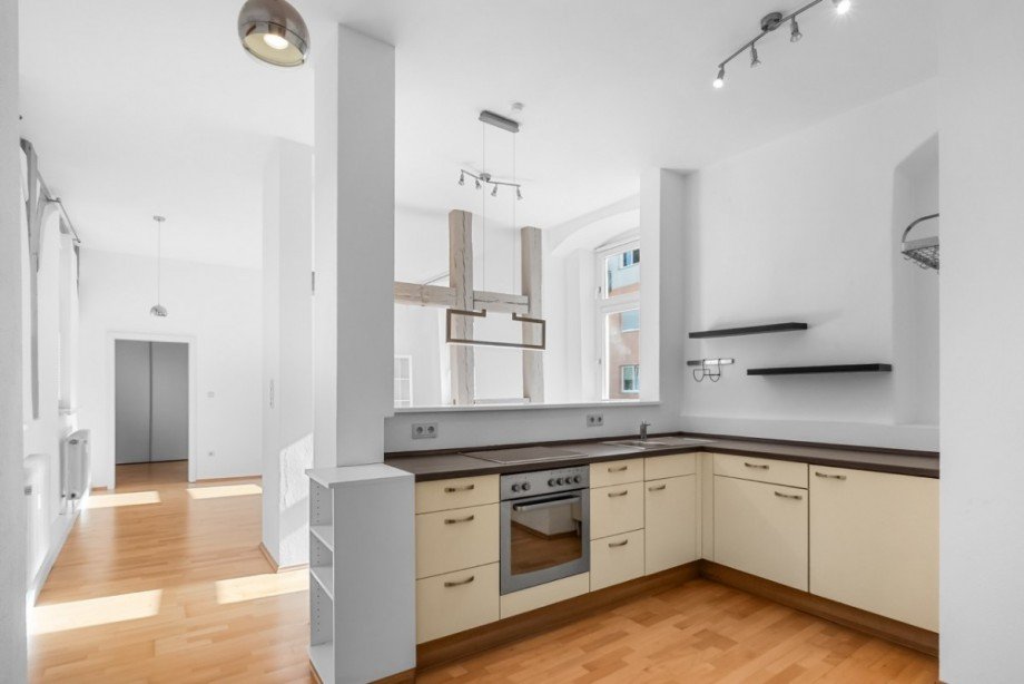 Einbauk�che im Mietpreis inkludiert Etagenwohnung Bamberg