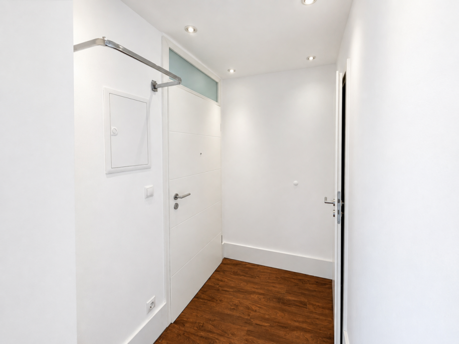 Praktischer Eingangsbereich Etagenwohnung Bamberg