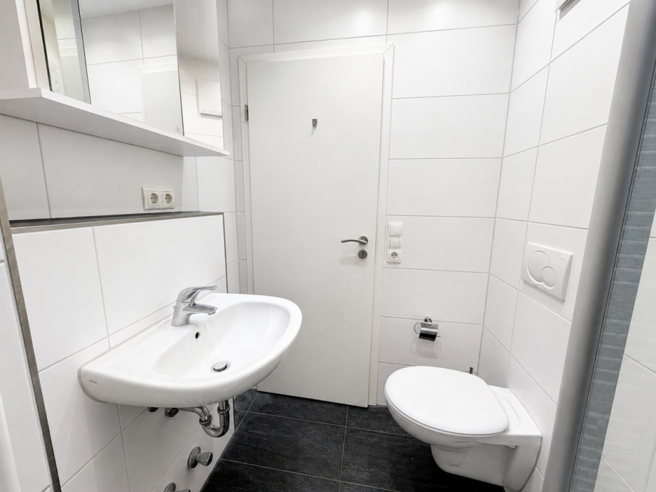 Bad auf kompakter Fl�che Etagenwohnung Bamberg