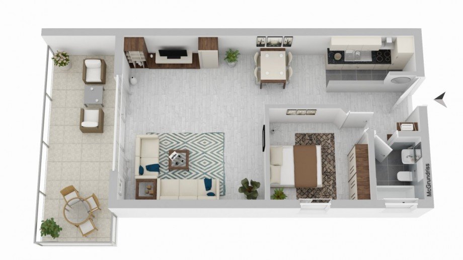 Grundriss Etagenwohnung Kulmbach