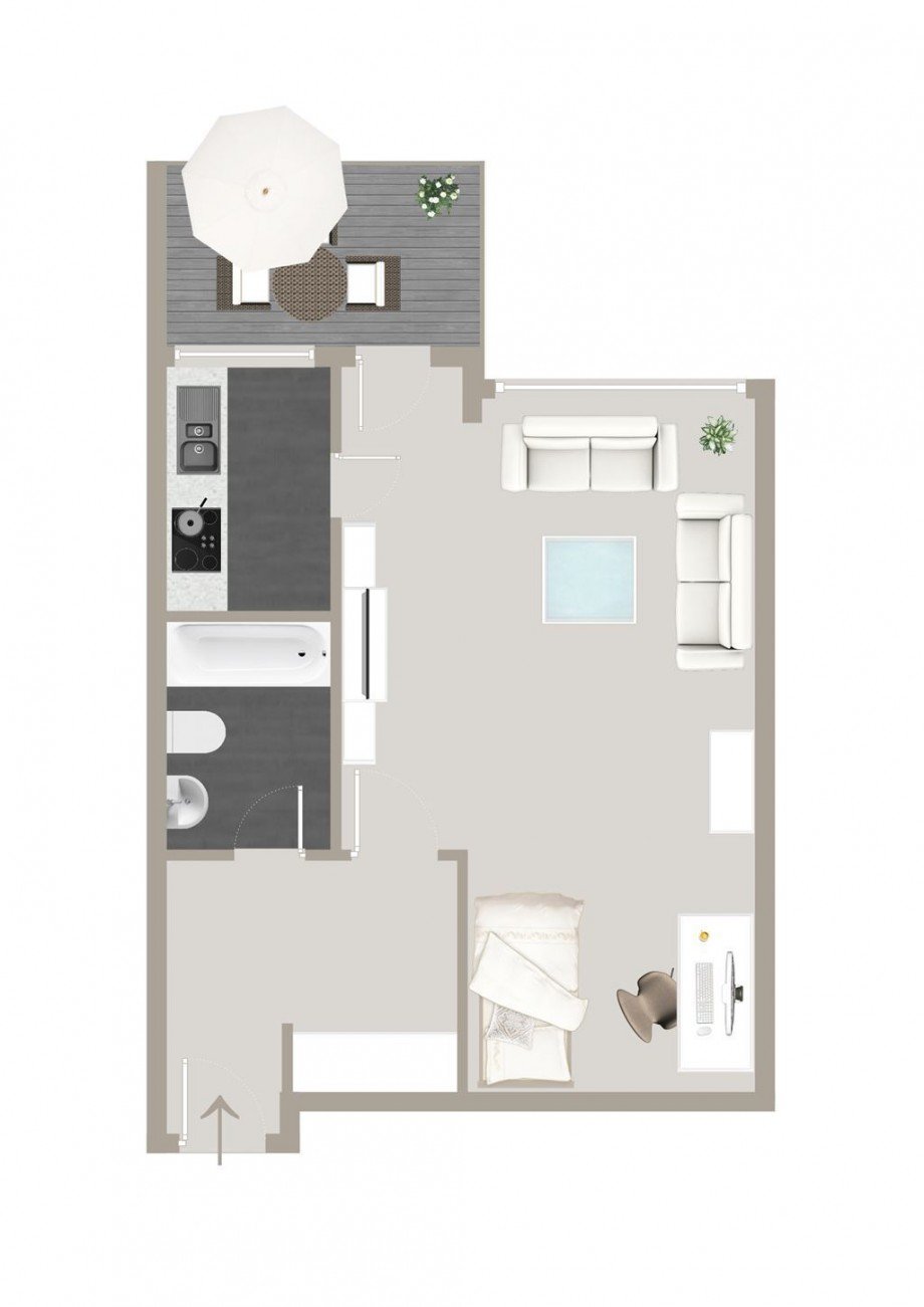 Grundriss Wohnung Bamberg