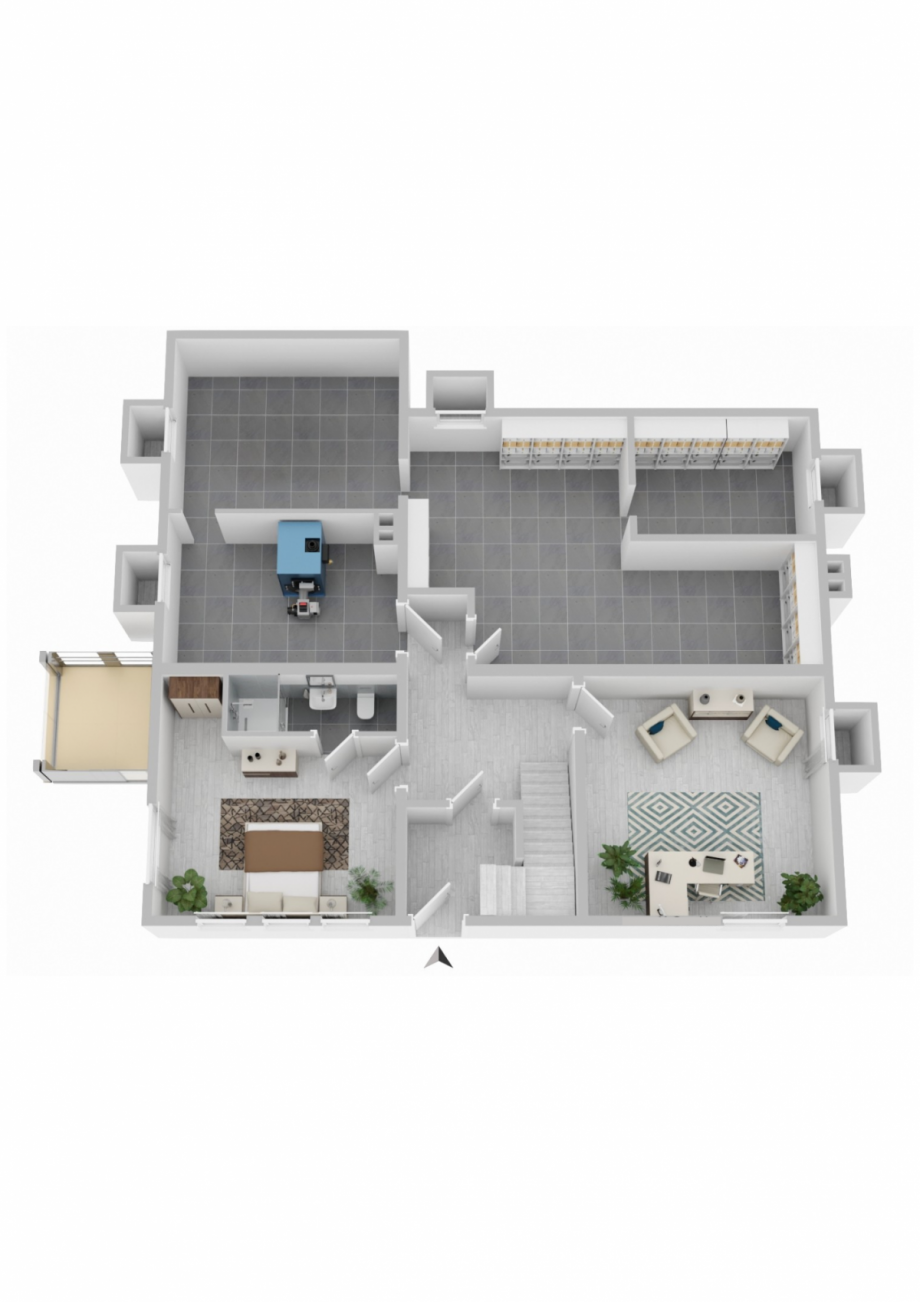 Grundriss_KG Einfamilienhaus Bischberg