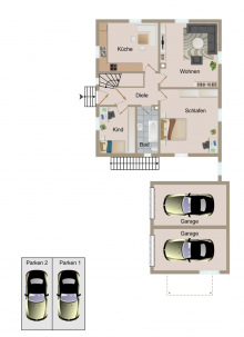 Grundriss_EG Platz f�r die ganze Familie - Gro�z�giges Haus in ruhiger Lage in Kemmern